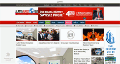 Desktop Screenshot of alanyaajans.net